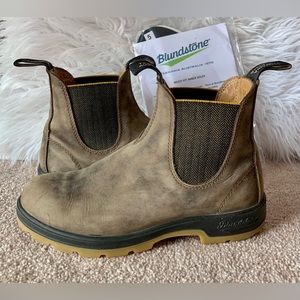 Blundstone Chelsea boots - Rustic Brown/Mustard US women’s 8